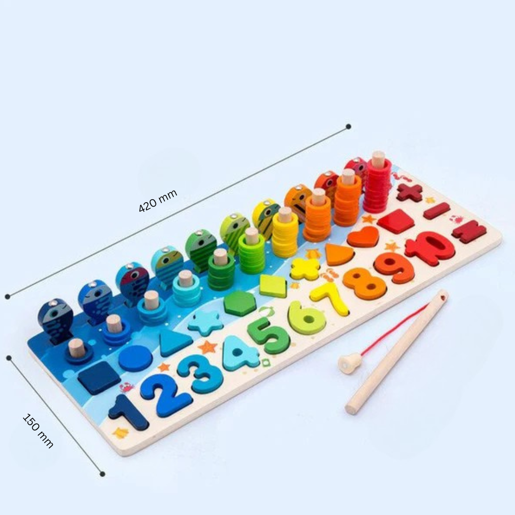 Woods – Montessori wooden play board
