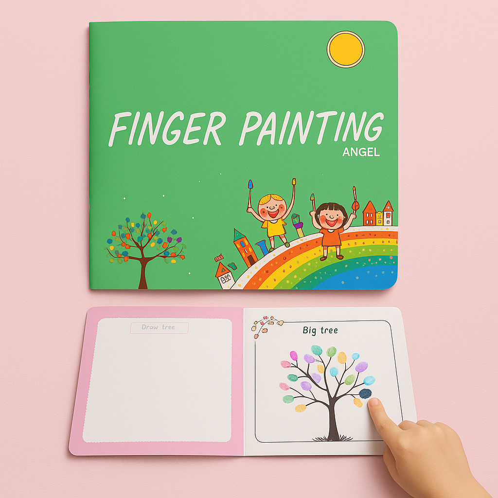 PaintWheel – Washable finger paint set