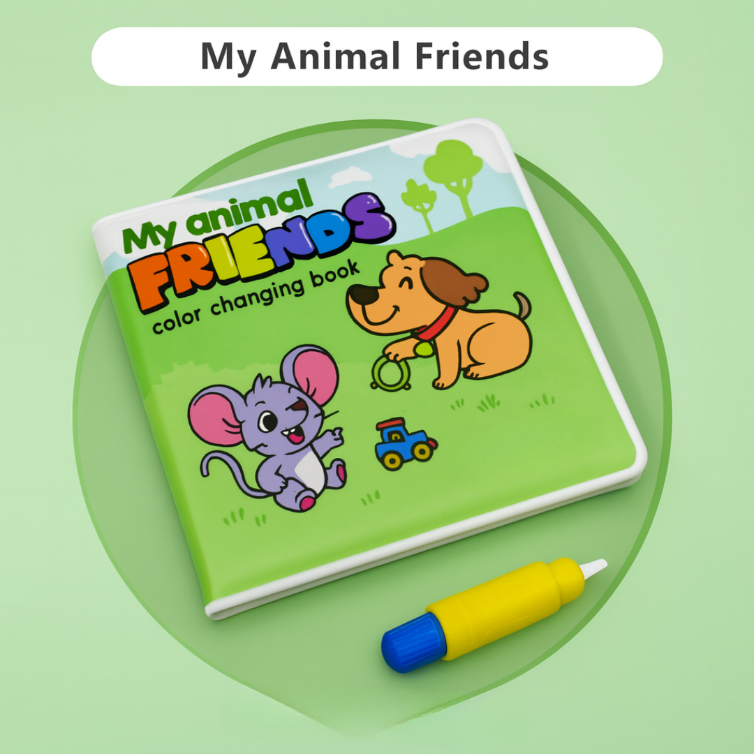 AquaDoodle – Montessori water coloring book