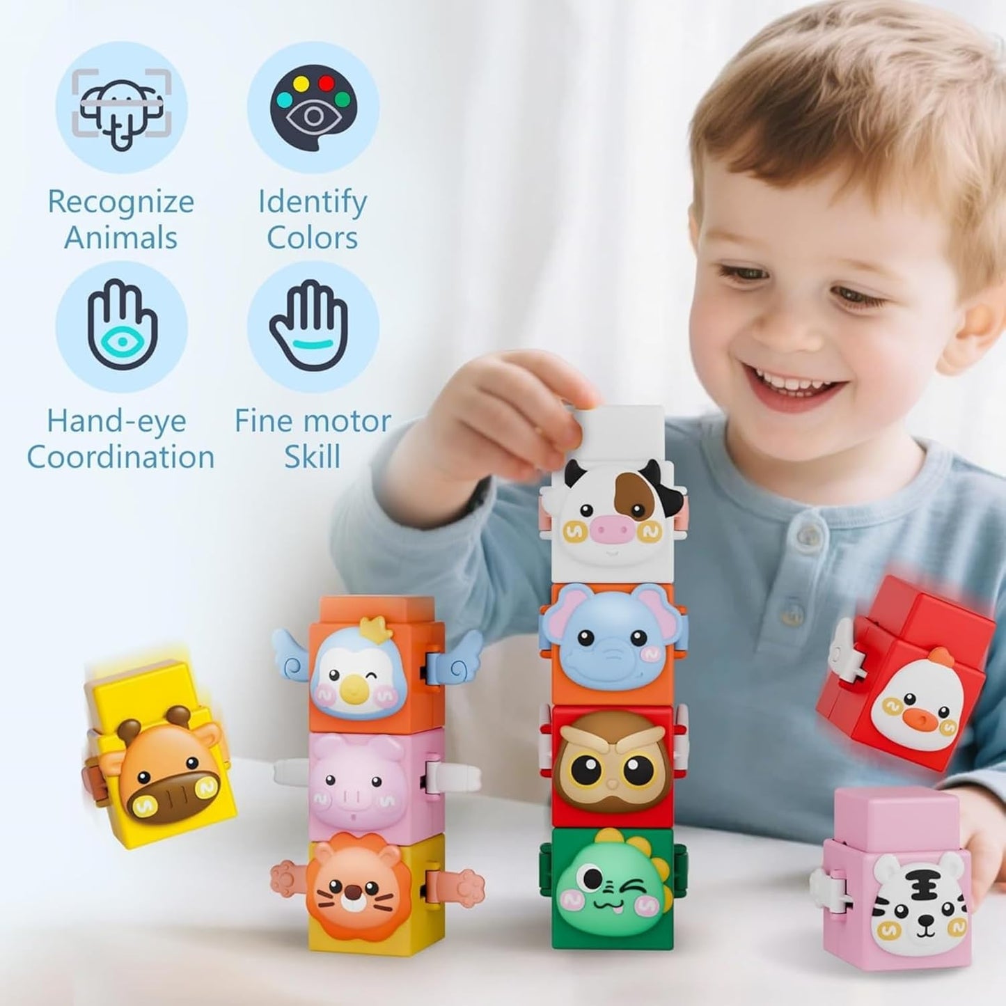 StackAnimals – Animal stacking playset