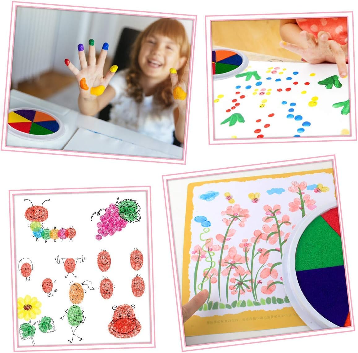 PaintWheel – Washable finger paint set