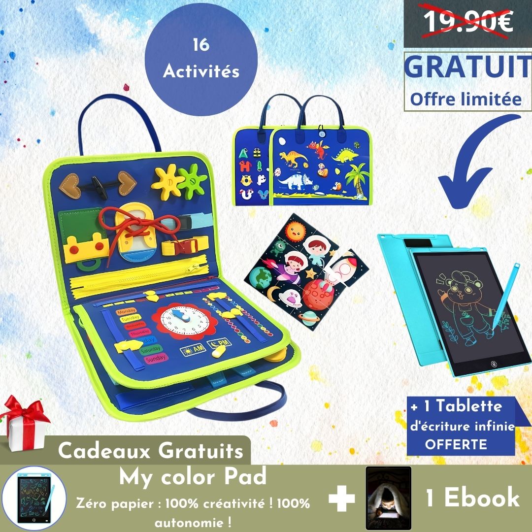 BrightNest – Montessori learning activity book