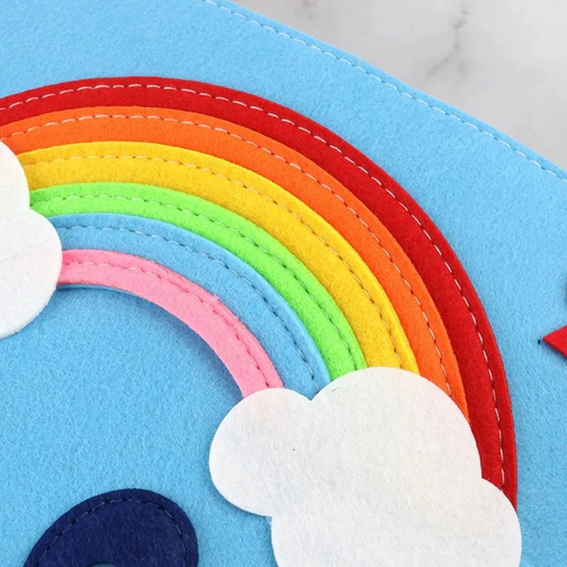 Montessori touch & tell storybook – Learning through play