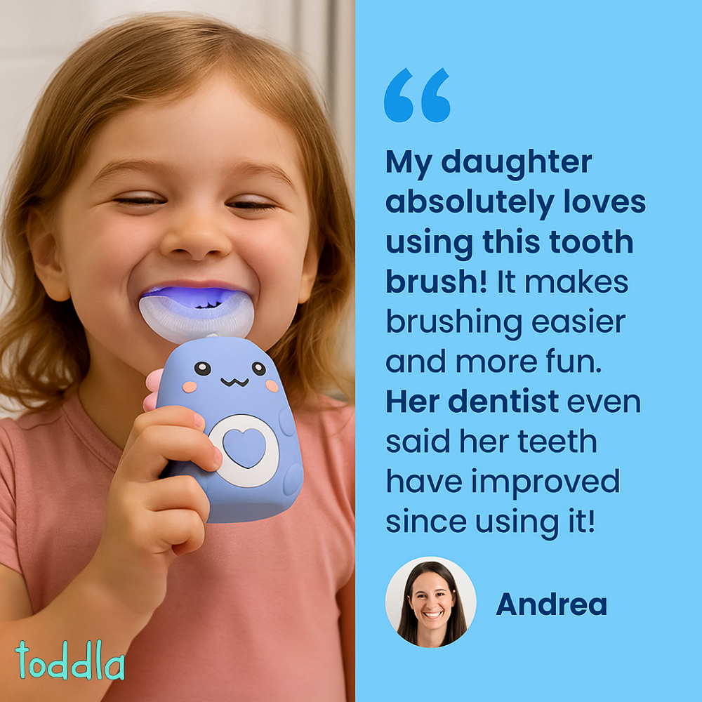 Brushie – U-shaped 360º ultrasonic toothbrush