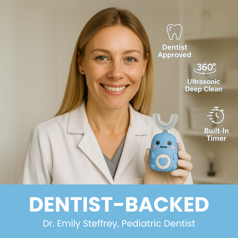 Brushie – U-shaped 360º ultrasonic toothbrush