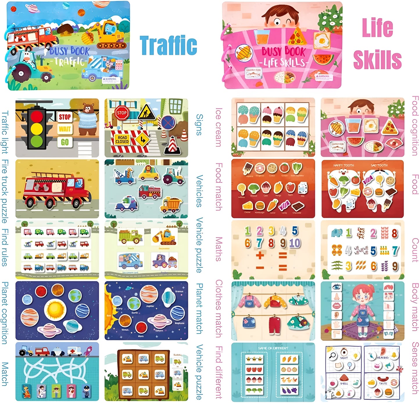 Tactilo – Montessori Sensory Activity Book