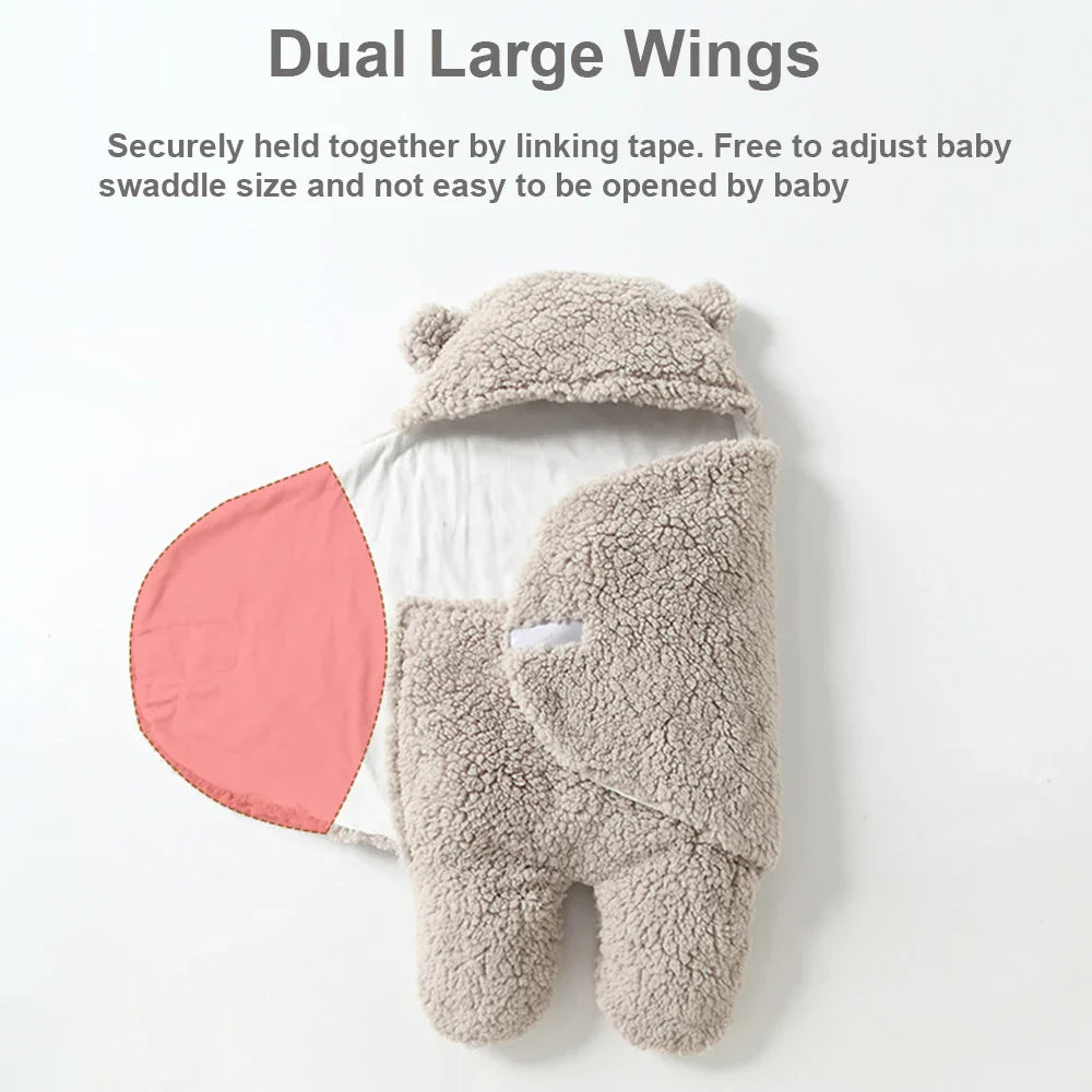 SnuggleBear – Cozy swaddle blanket for babies