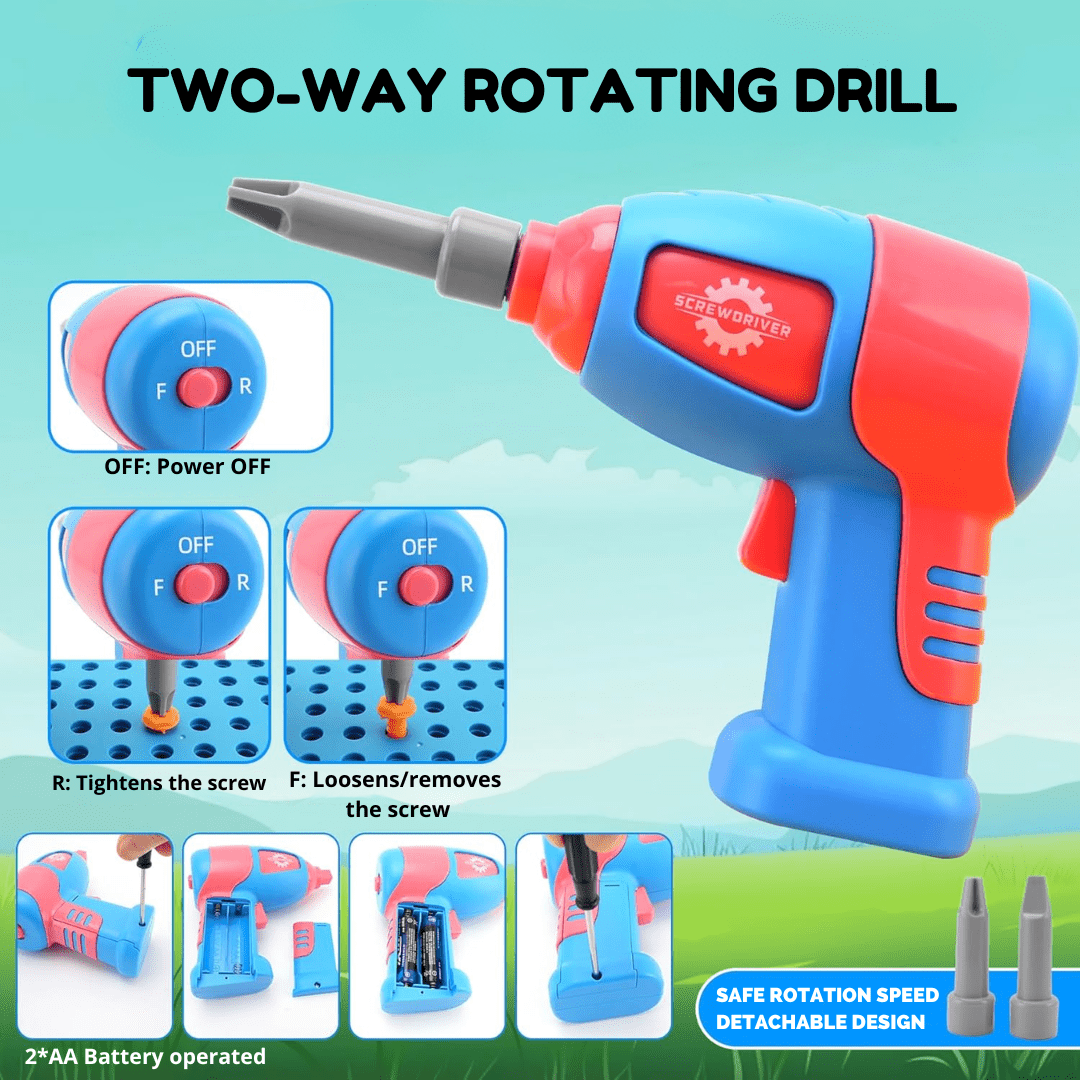 MaxiBolt – DIY Montessori tool set