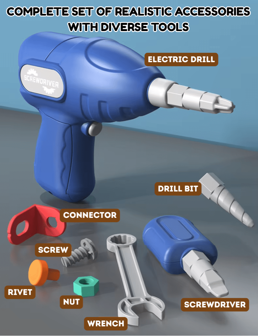 MaxiBolt – DIY Montessori tool set