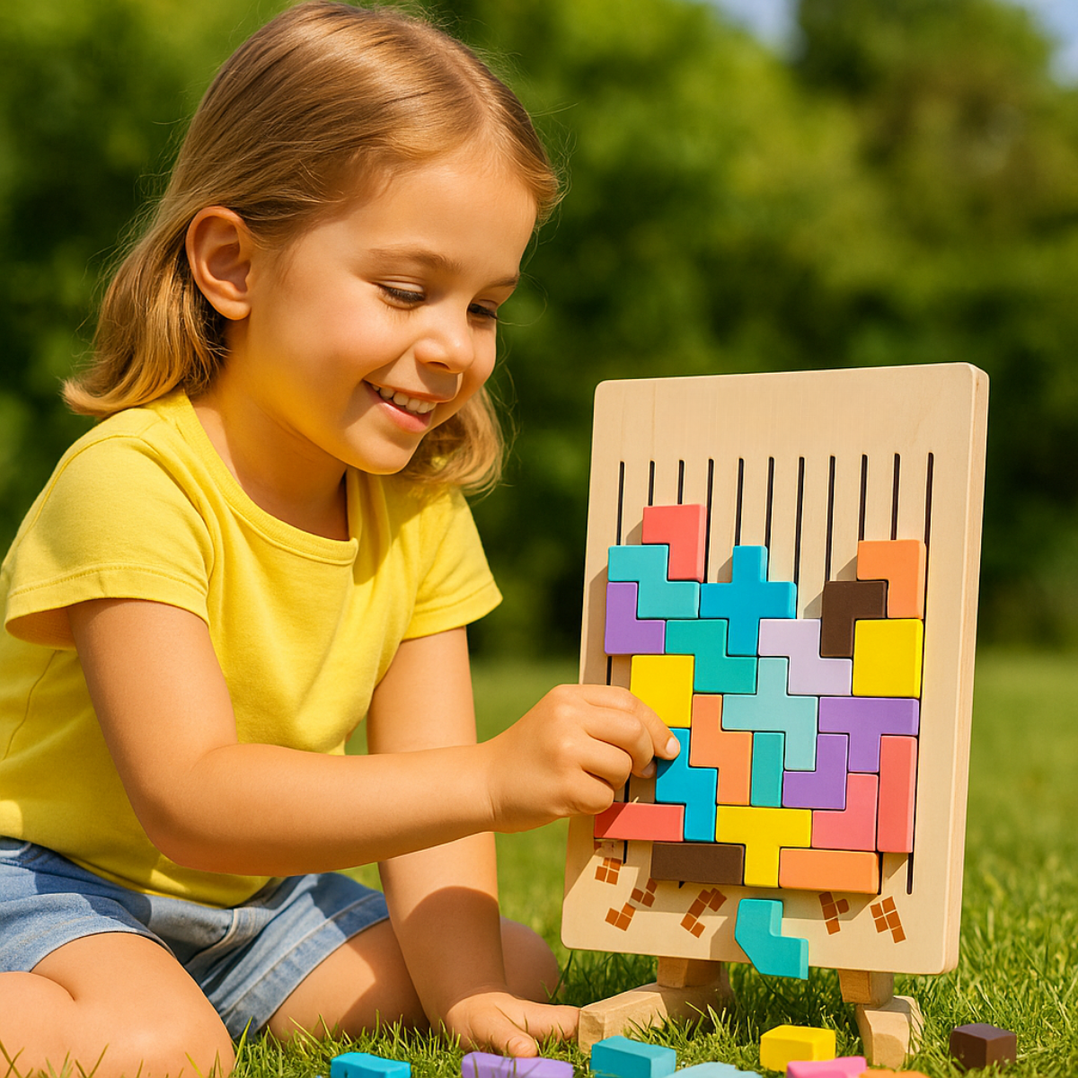 Playcado – Focus-building shape puzzle