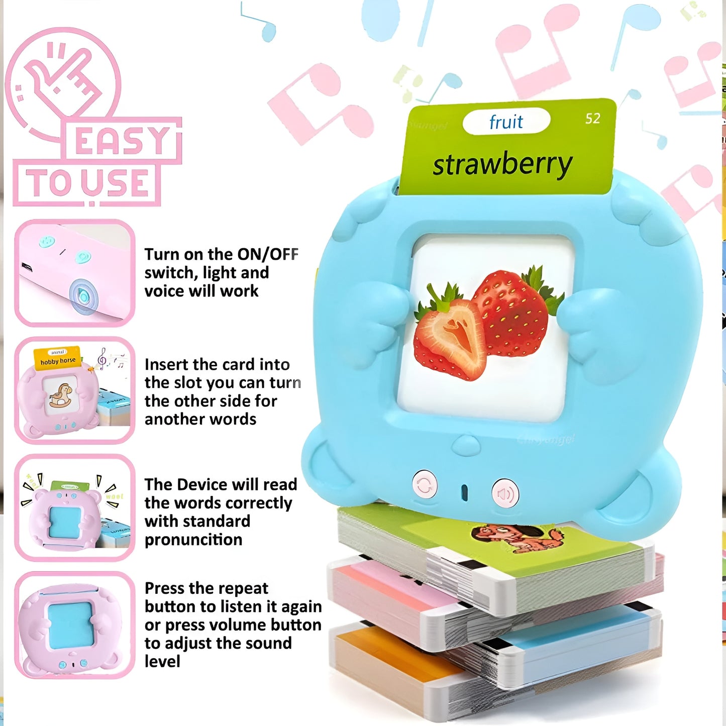 SmartTalk - Interactive flash cards for toddlers
