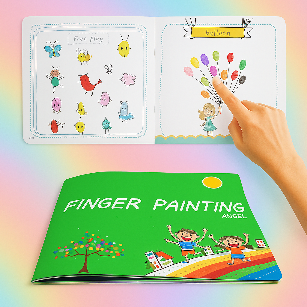 PaintWheel – Washable finger paint set