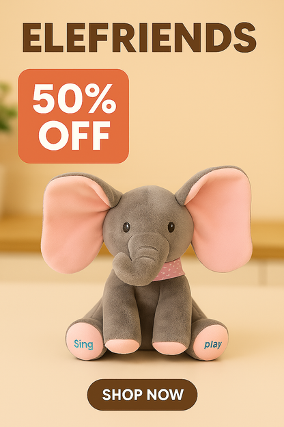 Elli – Peek-a-boo musical elephant