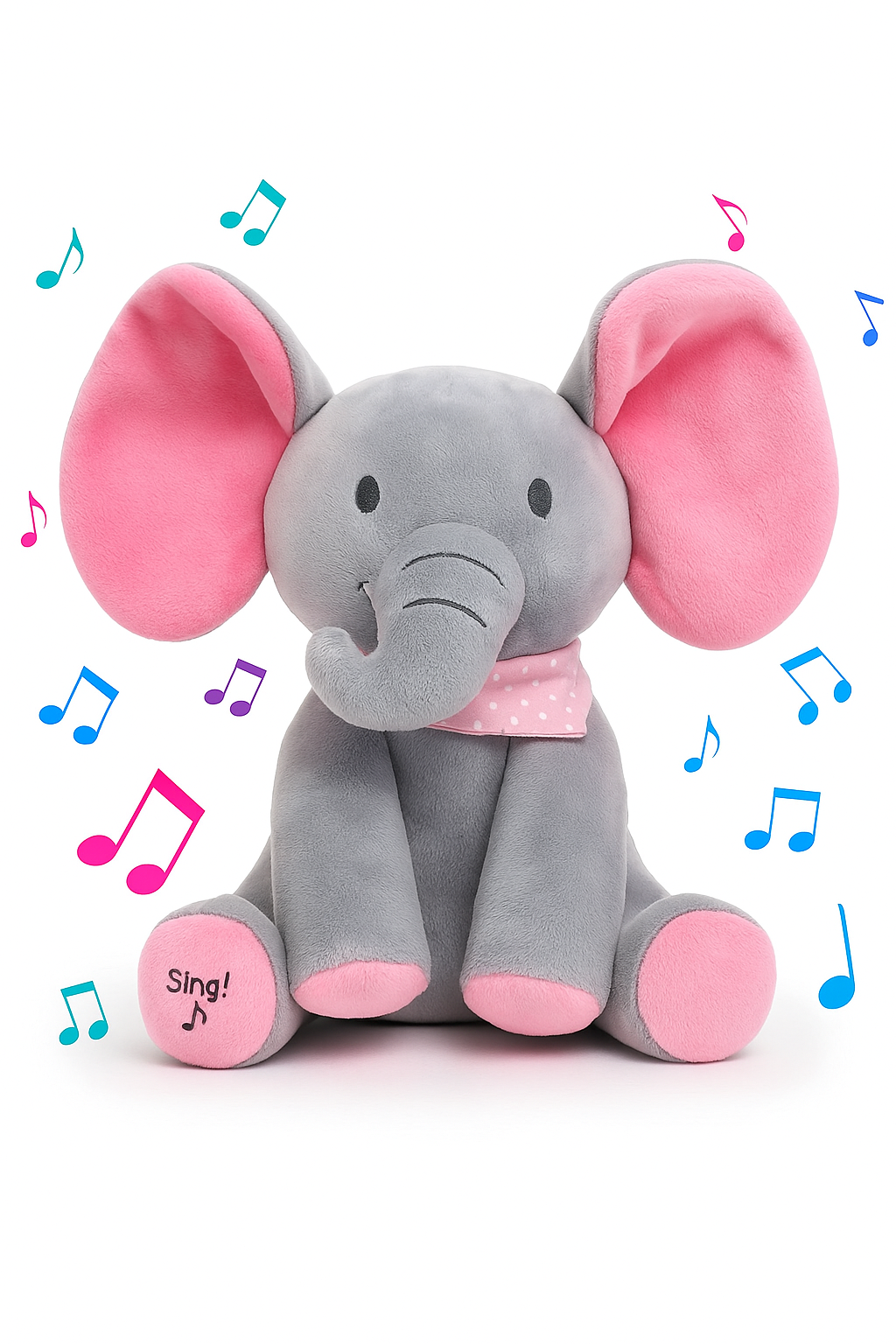 Elli – Peek-a-boo musical elephant