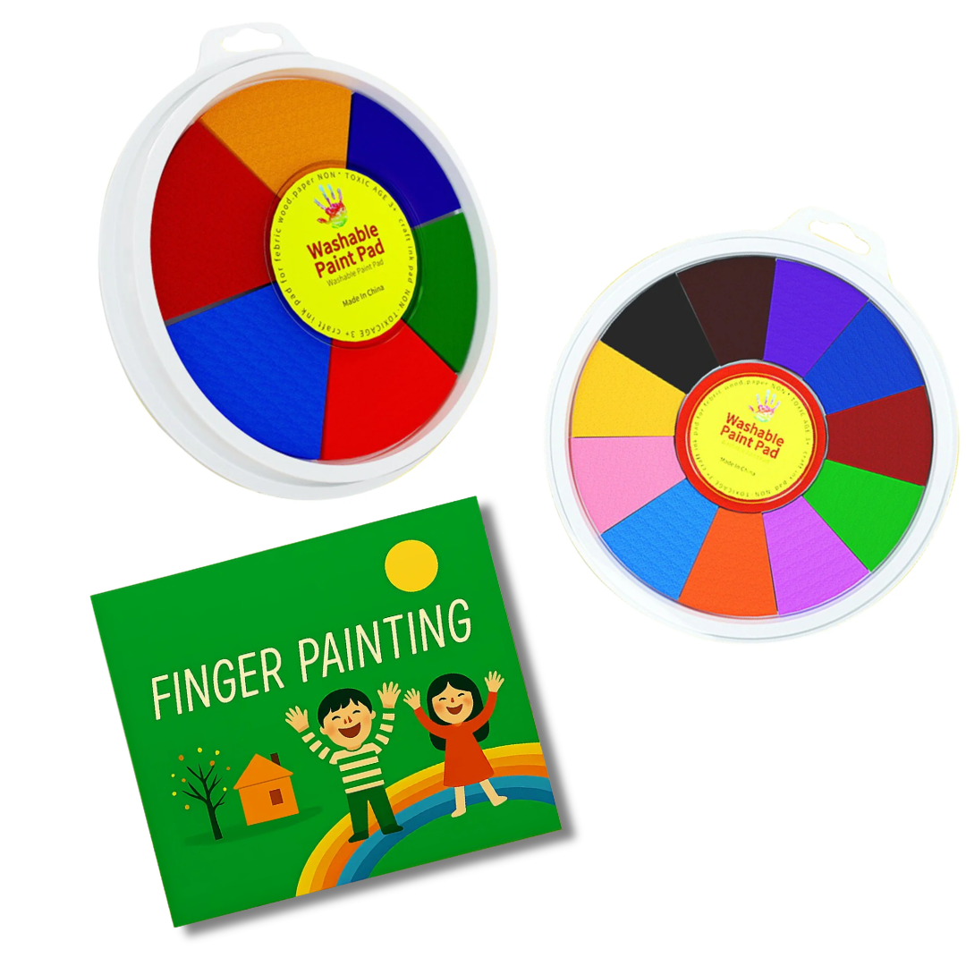 PaintWheel – Washable finger paint set