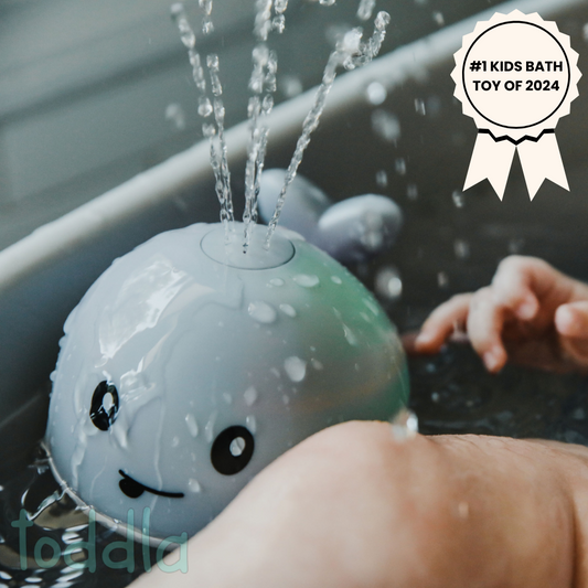 Splashi – Water spraying whale toy