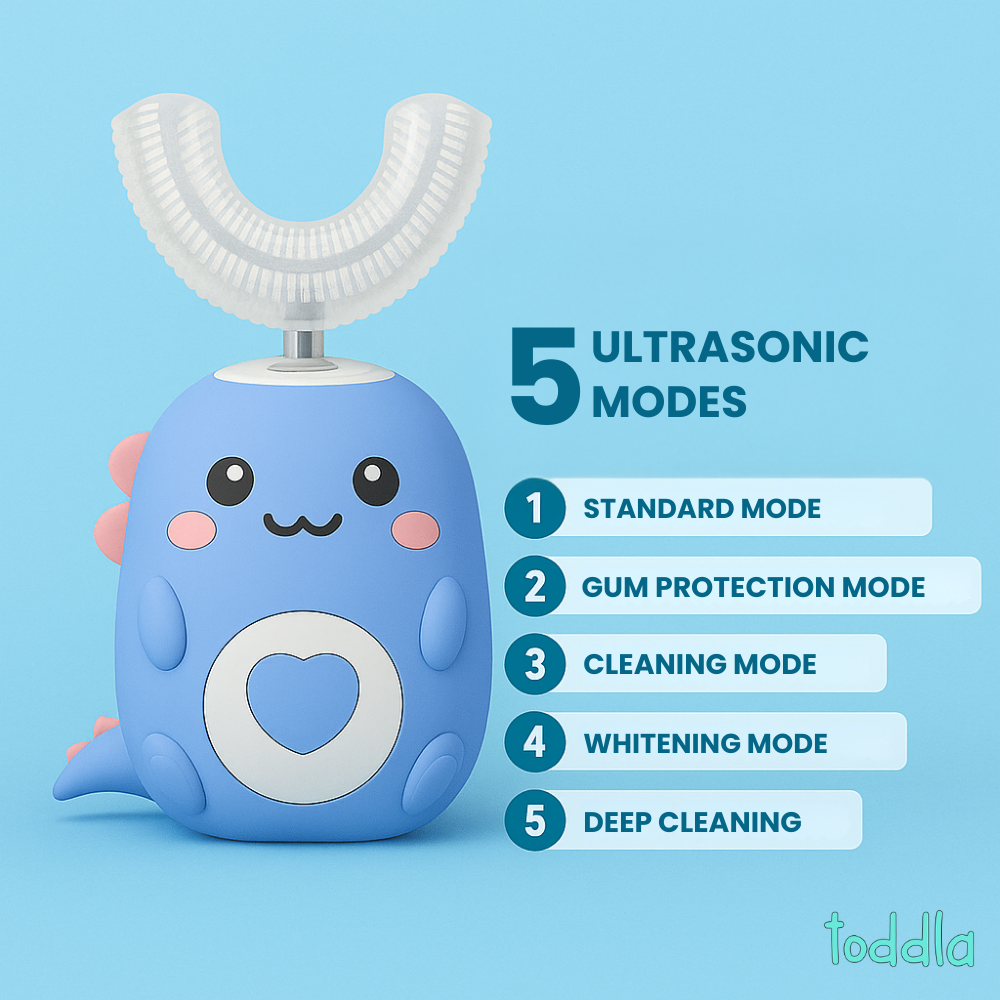 Brushie – U-shaped 360º ultrasonic toothbrush