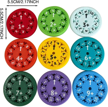 WhizSpinner – Counting addition – Math fidget