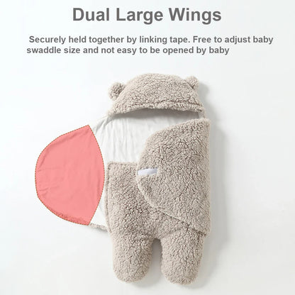 SnuggleBear – Cozy swaddle blanket for babies